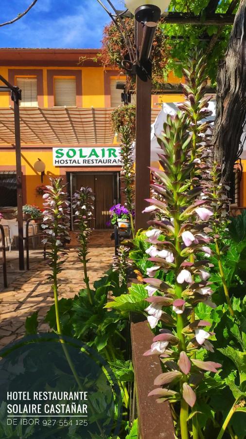 Hostal Restaurante Solaire Castañar de Ibor Extérieur photo