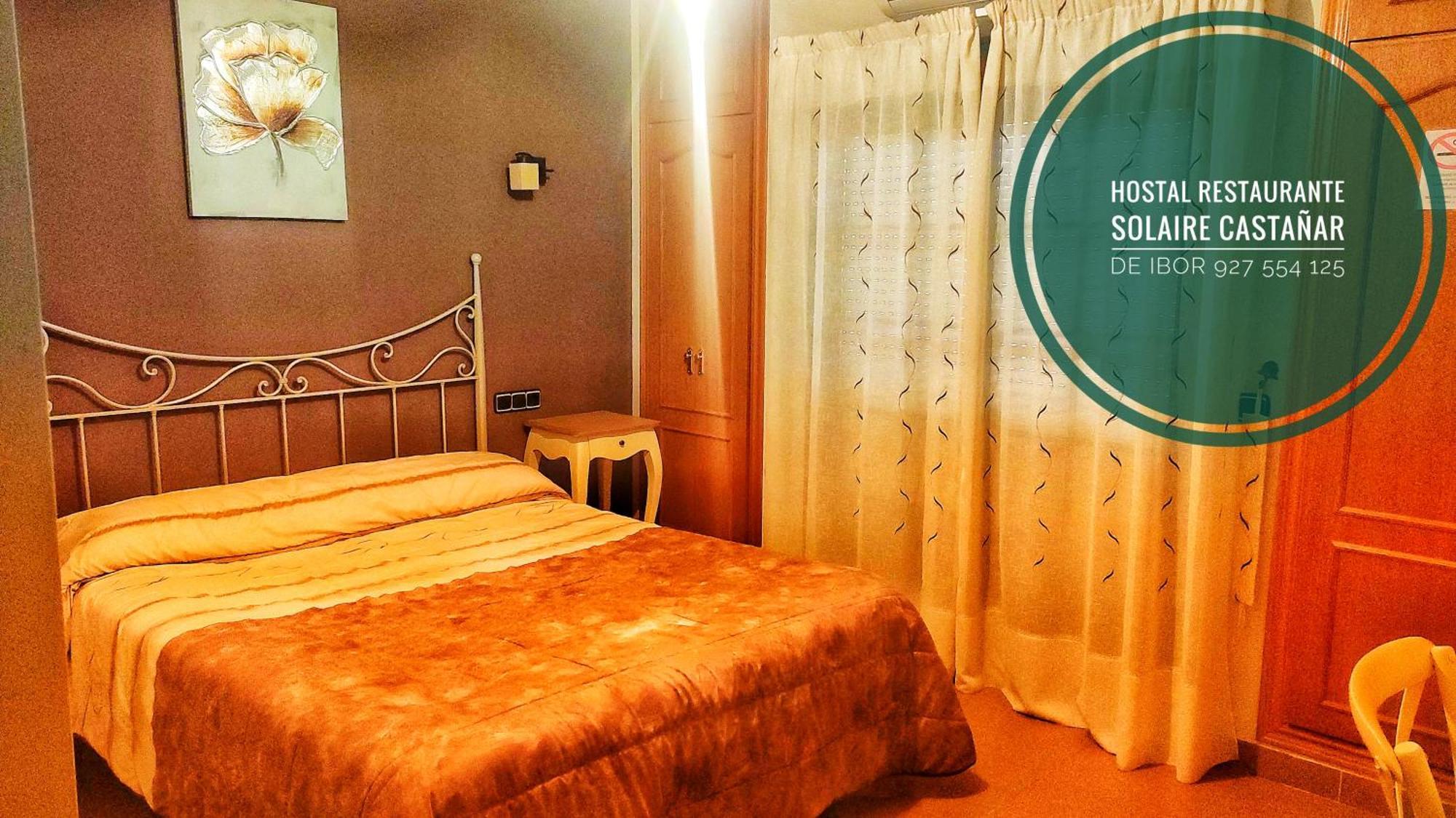 Hostal Restaurante Solaire Castañar de Ibor Chambre photo